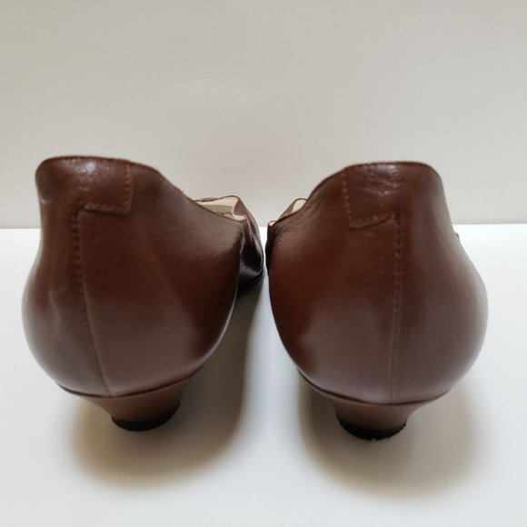 Fiorelli Women's Brown Low Block Heel Slip On - Picture 9 of 13